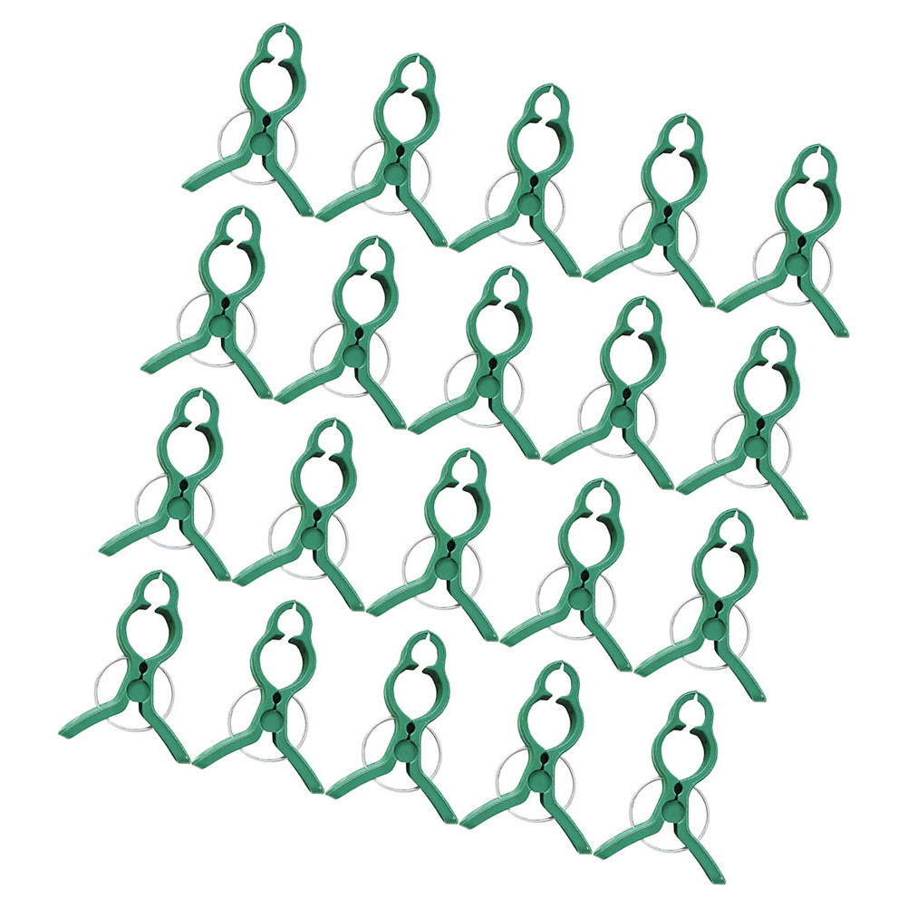Vine Climbing Plastic - 60 sztuk – plastikowe klipsy do