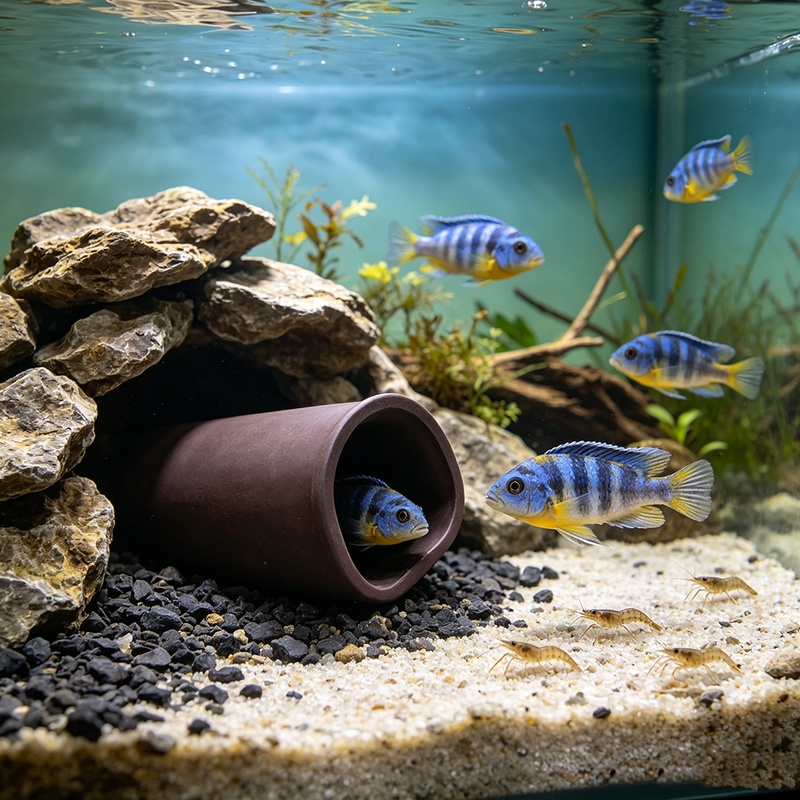 Nowa jaskinia do akwarium, uja – Hide Cave Ceramic recenzja i cena